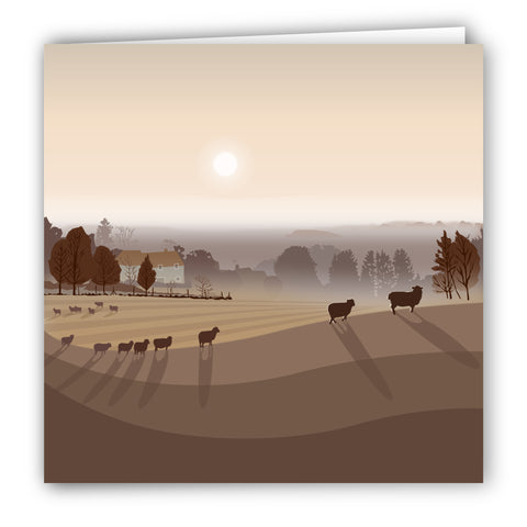 Oakridge sheep Blank Card