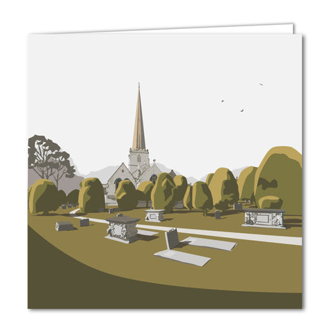 Painswick Church Blank Card